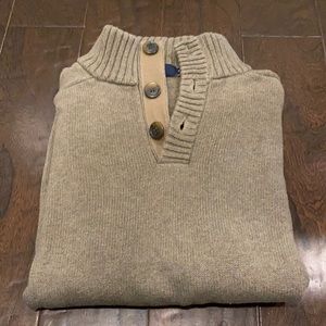 Men’s jcrew M medium tan sweater